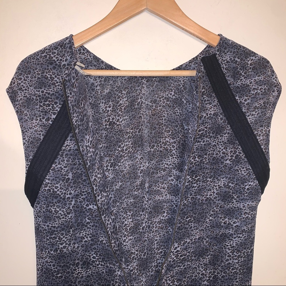 IRO 100% Silk ‘Jane’ Leopard Print Mini Dress - Picture 11 of 14